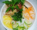 Hình bước làm 7 của món Bún hến xào phiên bản jimmy nguyen
