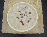 A picture of step 3 of Pumpkin Amaranth kheer.