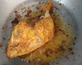 A picture of step 6 of Chicken Tikka Biryani😋💛🍲.