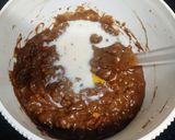A picture of step 5 of Eggless plum cake.