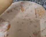 A picture of step 3 of Sweet Roti treditional recipe.