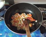 A picture of step 1 of Paneer Butter Masala 😋.