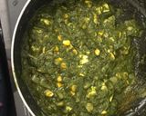 A picture of step 4 of Cheese spinach corn.