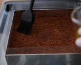 A picture of step 8 of Raspberry Chocolate Mousse Cake.