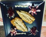 Foto del paso 3 de la receta: Maira con guarnición de rábanos, germinado de setas y remolacha rallada