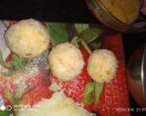 A picture of step 3 of Alu Paneer ball.
