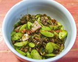 Foto langkah ke 4 dari resep Cumi asin pete lado ijo.