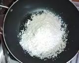 A picture of step 1 of Coconut Kesar Laddoo##Vrat special.