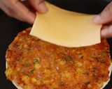 A picture of step 1 of Aloo roll.