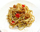 Foto langkah ke 7 dari resep Spaghetti Spicy Tuna.