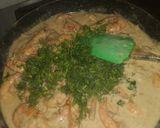 صورة لخطوة 6 من وصفة جمبري بالكريمة 🍤 مع صوص الليمون والزبدة