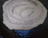 A picture of step 2 of Schezwan Dosa.