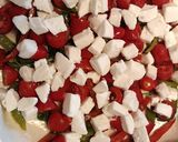 A picture of step 2 of Vegetable and mozzarella pie.