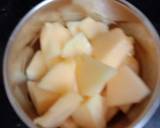 Muskmelon milkshake recipe step 1 photo