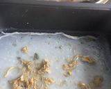 A picture of step 6 of Chee Cheong Fun with Mushroom Meat Gravy.