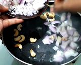 A picture of step 4 of Dhaba style matar masala.