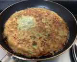 A picture of step 7 of Masala Omelette.