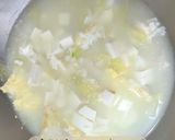 白菜豆腐蛋花湯的食譜步驟4照片