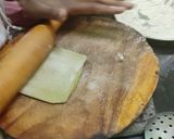 A picture of step 3 of Palak peas puri, chana dal,panner.