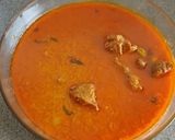 A picture of step 8 of Mutton qorma.