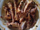 Oven grilled lambs