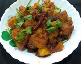 কুমড়ো আলু সব্জী (kumro aloo sabji recipe in Bengali) রেসিপির ধাপ 4 ছবি