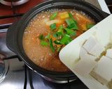 รูปขั้นตอนการทำที่ 6 ของ 된장찌개(เทวนจังจิแก) แกงเต้าเจี้ยวเกาหลี #อาหารเกาหลี