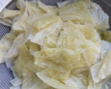 Foto del paso 1 de la receta: Alubias blancas con repollo