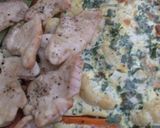 Pulykamell cukkini, karfiol, sárgarépa körettel két változatban recept fázis 6 fotója