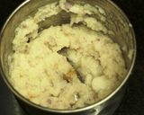 A picture of step 1 of Drumstick Masala -Groove in some gravy.