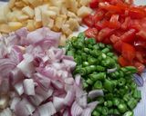 A picture of step 1 of Afgani Omlette.