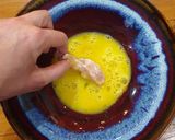 A picture of step 4 of Doritos chicken strips.