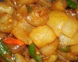 Foto langkah ke 10 dari resep Kikil Sapi Cabe ijo.