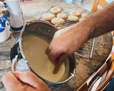 Φωτογραφία βήματος 11 της συνταγής Ginger-cinnamon cookies βουτηγμένα σε λευκή σοκολάτα