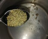 A picture of step 1 of Ajwain Tea for bloated stomach.