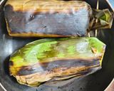 Foto langkah ke 4 dari resep Nasi Bakar Ikan Teri Orek Tempe.