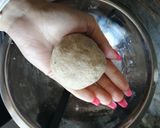 Pupusas zabpehelylisztből, light majonézes sonkás-hagymás töltelékkel recept fázis 1 fotója