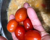 Foto del paso 8 de la receta: Pollo en salsa de espárragos y tomate cherry