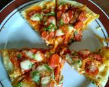 Foto langkah ke 8 dari resep Pizza Teflon Simple Bangettt.