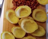 🥔Kolbásszal töltött krumpli🥔 recept fázis 2 fotója