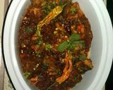 A picture of step 10 of Kabuli Karahi.