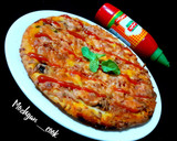 عکس مرحله 4 از دستور پیتزا مخلوط 👌🏻😋😍