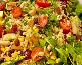 Foto del paso 3 de la receta: Ensalada de trigo tierno con vinagreta de miel y mostaza 🌾 🍯