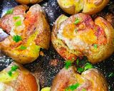A picture of step 7 of Cheesy Smashed Potatoes 🥔.