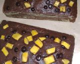 Foto langkah ke 4 dari resep Cake Pisang Cokelat No Mixer.