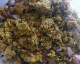 A picture of step 1 of Sweetcorn peas kebab.