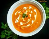 A picture of step 8 of Satvik Shahi Paneer.