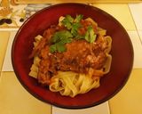 Une image de l'étape 11 de Boeuf Stroganoff.