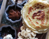 Foto del paso 3 de la receta: Panqueques con dulce de leche