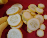 A picture of step 2 of Squash and Ham Casserole the simple version.